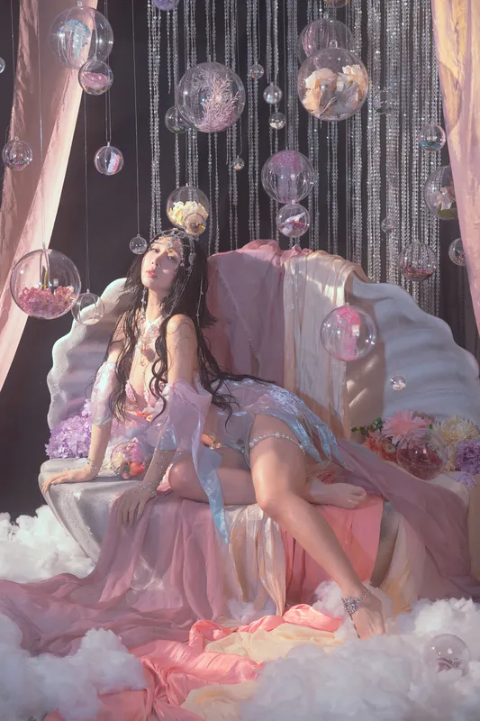 云溪溪 – 奶桃 海的女儿 [39P] - 机器猫次元