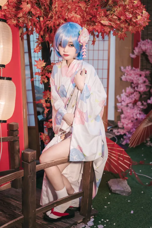 神沢永莉 - 蕾姆和风 [47P]