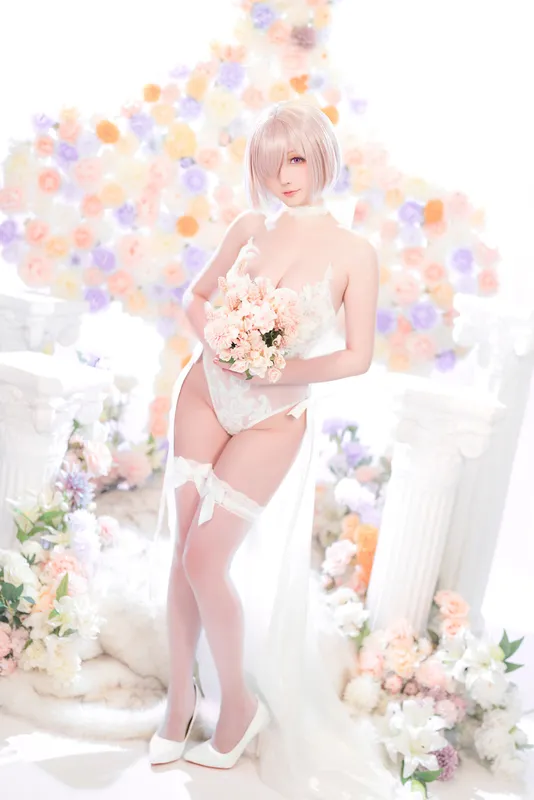 星之迟迟 – 玛修同人婚纱 [78P] - 机器猫次元