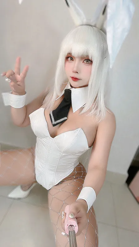Sayo Momo - NIKKE Naughty Oil Bunny [56P]