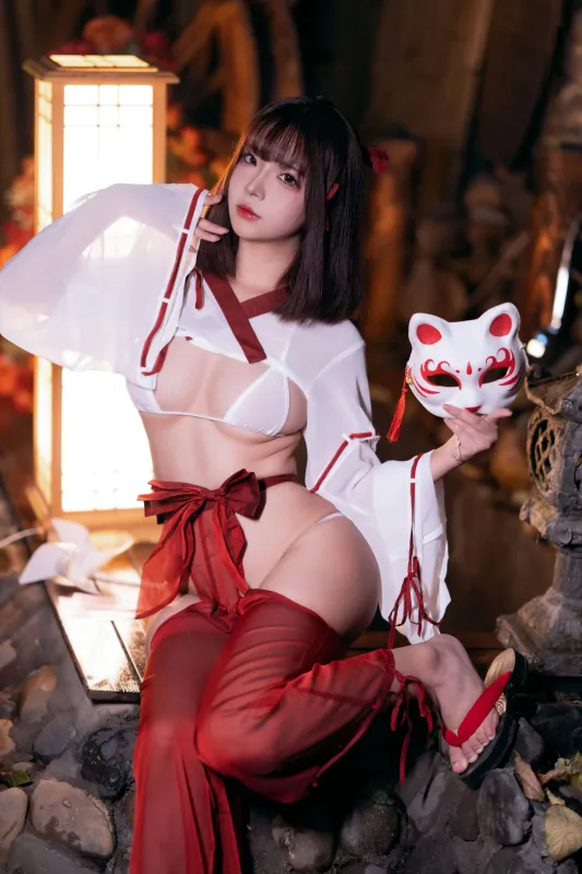 yuuhui玉汇 – 祝巫神女 [120P] - 机器猫次元