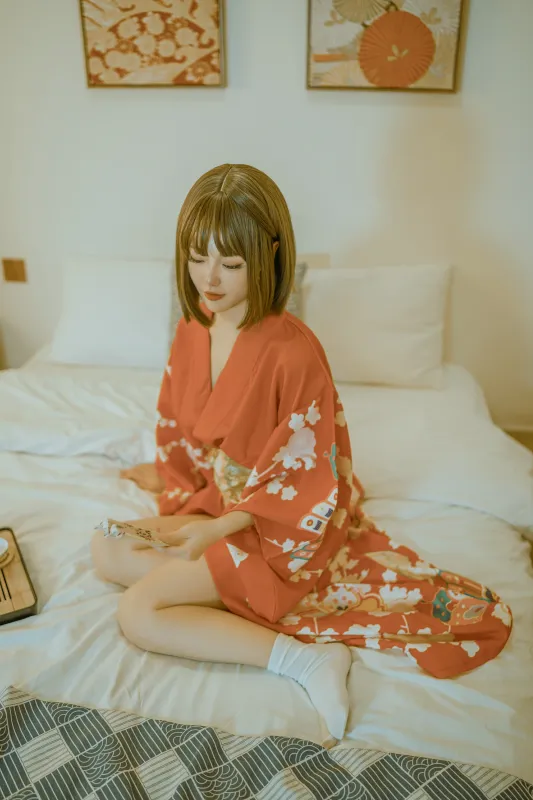 桃良阿宅 – 浴衣 [45P] - 机器猫次元