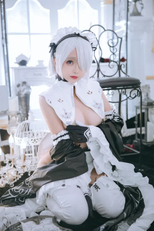 日奈娇 – 2B奶盖女仆 [86P] - 机器猫次元