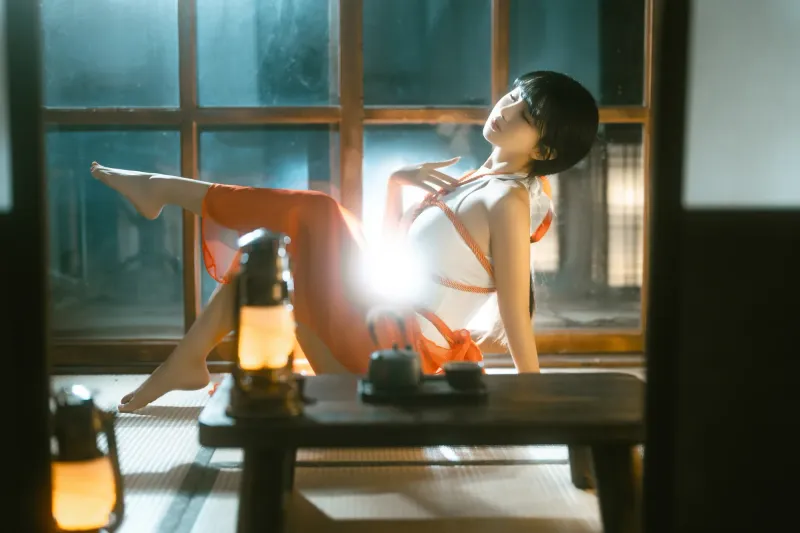 桜井宁宁 – 绳艺巫女 [61P] - 机器猫次元