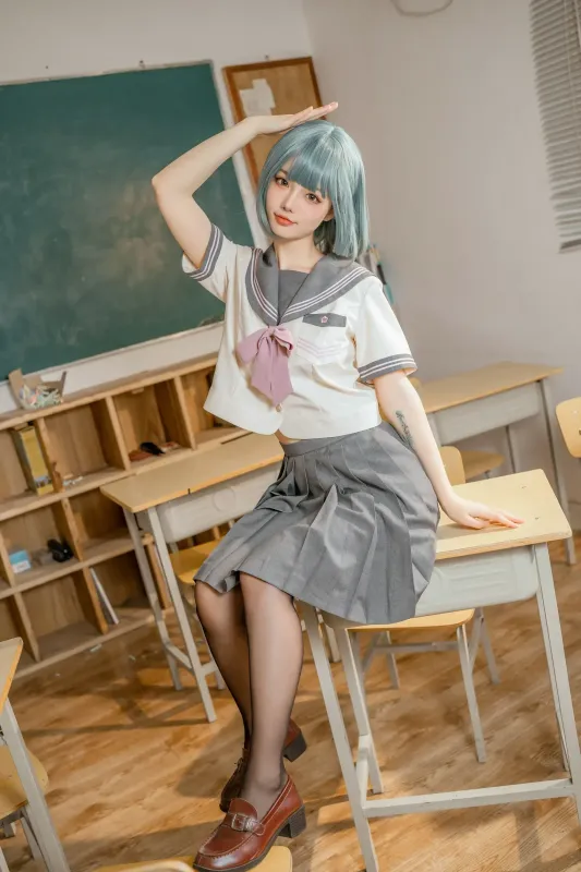 桃良阿宅 – 不良JK [100P] - 机器猫次元