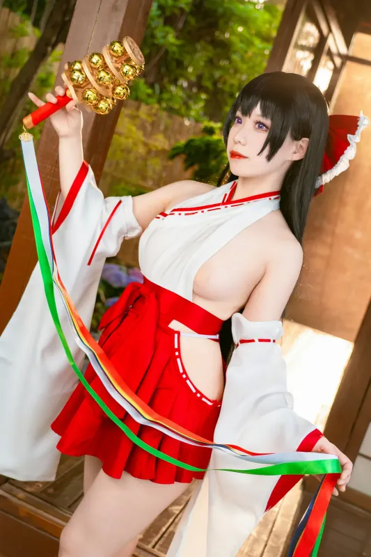芦苇苇苇 – 巫女 [40P] - 机器猫次元