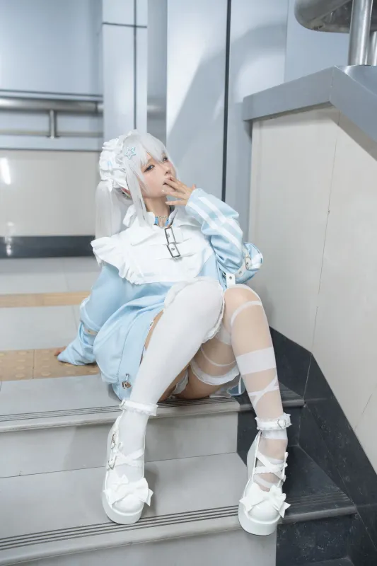 蠢沫沫 – 水色 – 正片 [120P] - 机器猫次元