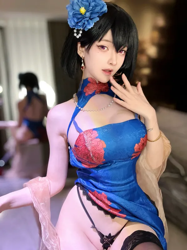 一小央泽 – 碧蓝航线-建武旗袍 [86P] - 机器猫次元