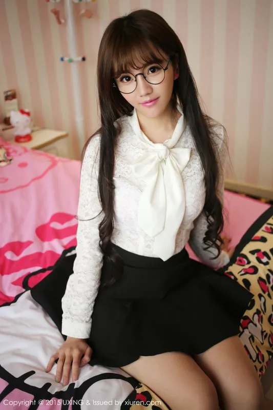 艾西Ashley – 极品清新女神写真集 UXING优星馆 Vol.007 [52P] - 机器猫次元