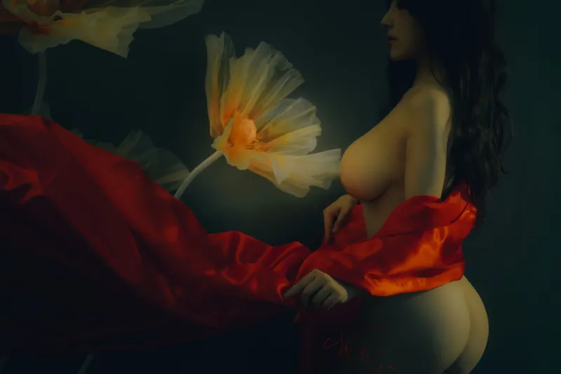 网络红人樱晚gigi – 春.染 [25P] - 机器猫次元