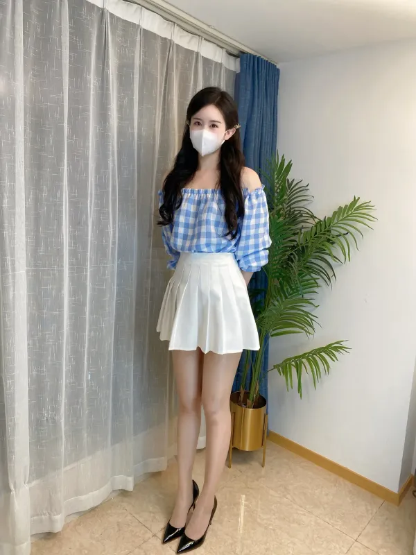 July芝岚 – 虾线油亮 [33P] - 机器猫次元