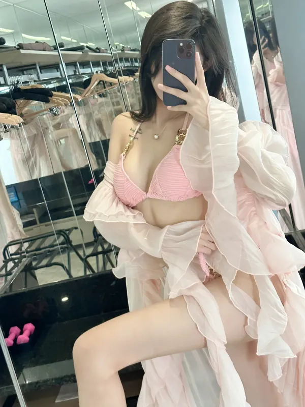 葛征GEZHENG – 粉色长裙 [27P] - 机器猫次元