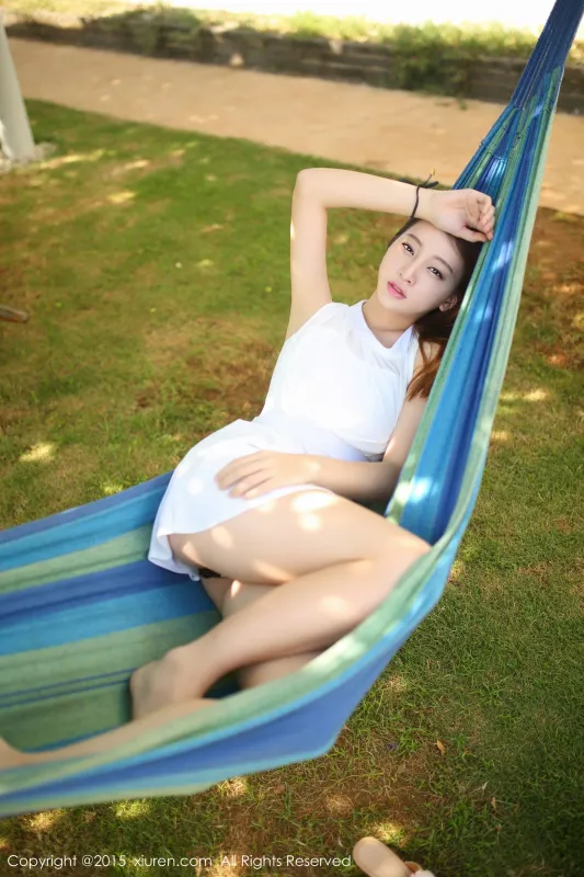 丽莉Lily《涠洲岛旅拍》薄纱长裙+海边系列 秀人网 No.346 - 机器猫次元