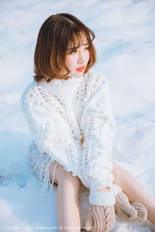 徐cake《新春雪景套图》 秀人网 No.484 - 机器猫次元