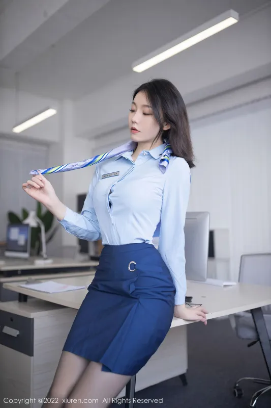 秀人网 No.5021 安然anran 黑丝美腿 - 机器猫次元