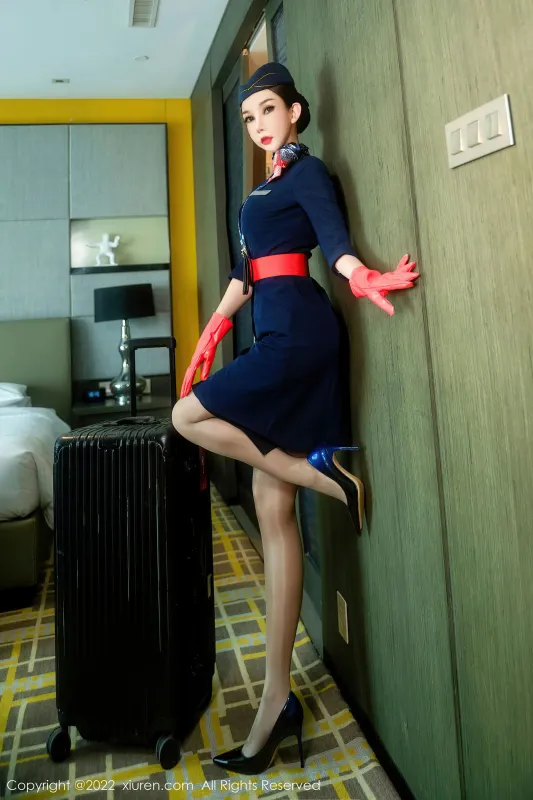 秀人网 No.5609 陈怡曼 制服美腿 - 机器猫次元