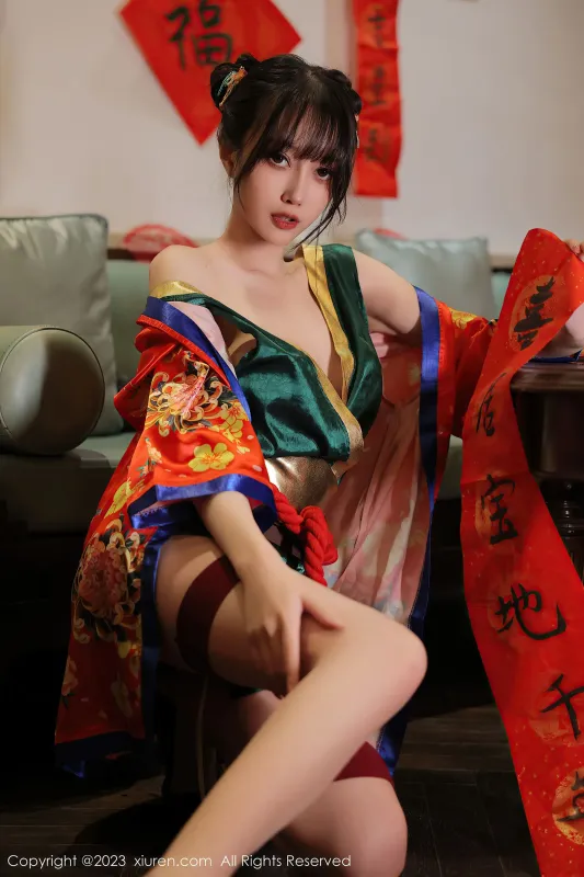 秀人网 No.6167 玥儿玥er 新春美腿 - 机器猫次元