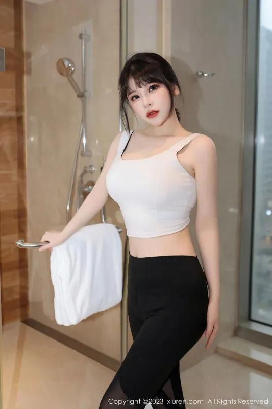 秀人网 No.6289 桃桃子_ 健身美腿 - 机器猫次元
