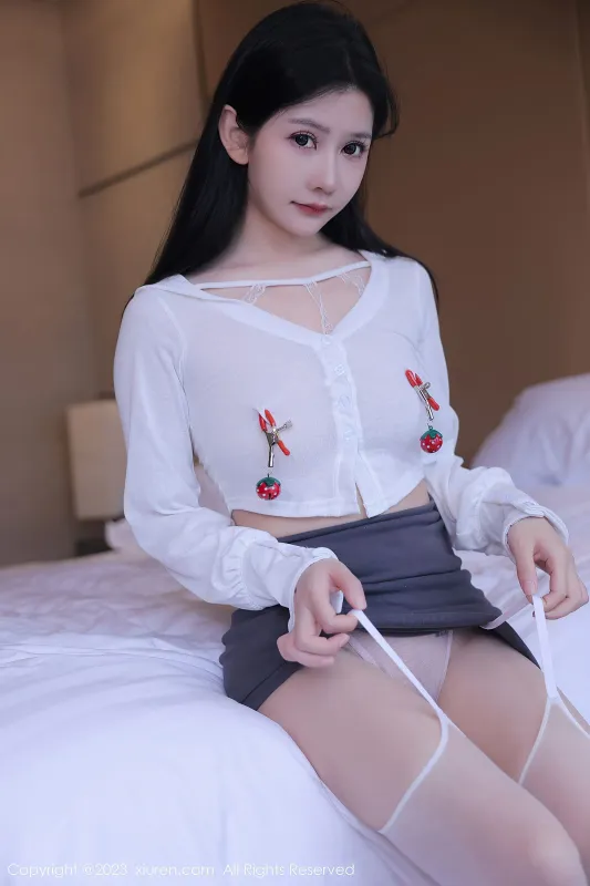 秀人网 No.6751 尹甜甜 丝袜美腿 - 机器猫次元