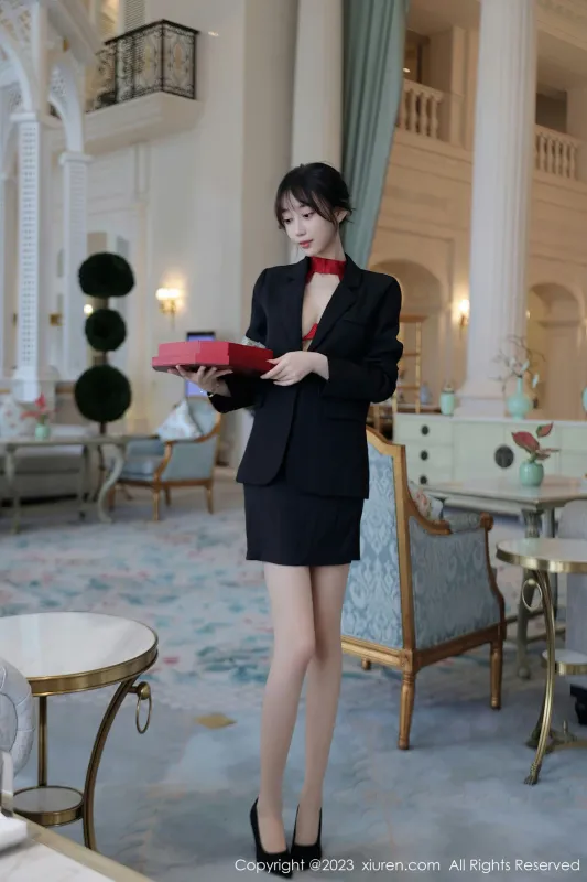 XiuRen 秀人 No.7102 玥儿玥er 红色情趣杭州旅拍 [64P] - 机器猫次元