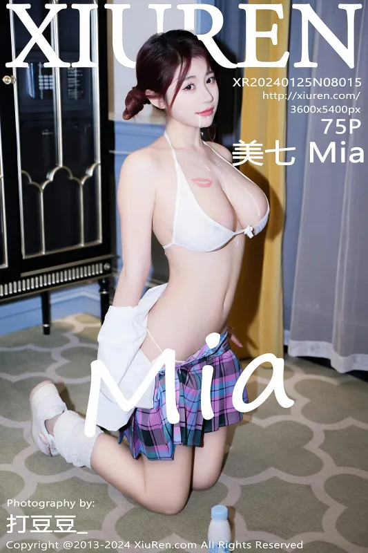 XiuRen 秀人 No.8015 美七 Mia [75P] - 机器猫次元