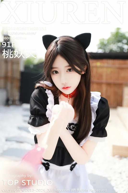 XiuRen 秀人 No.8351 桃妖夭 [91P] - 机器猫次元
