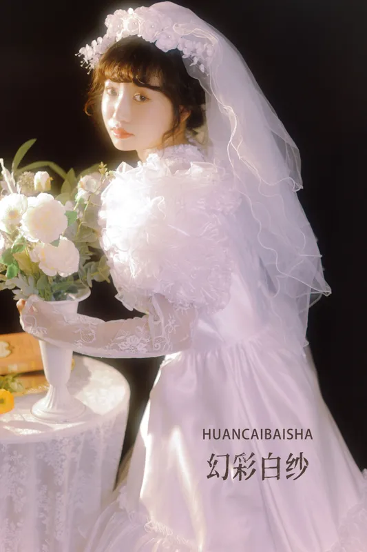 蓝胖子 – 《幻彩白纱》[45P] - 机器猫次元
