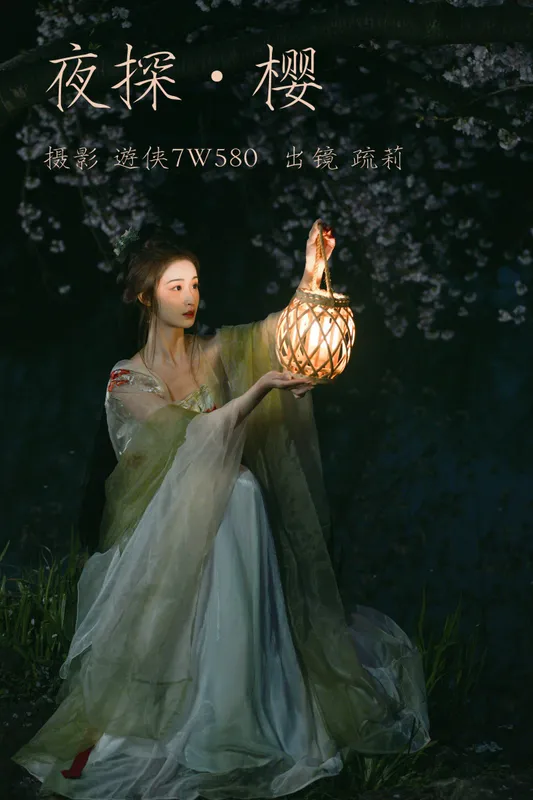 疏莉 – 《夜探樱》[23P] - 机器猫次元