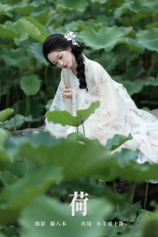 小羊爱干饭 – 《荷》[27P] - 机器猫次元