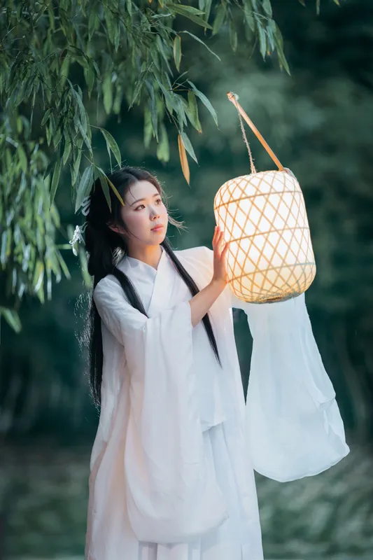 苏苏 – 《竹林夜影清冷风》[22P] - 机器猫次元