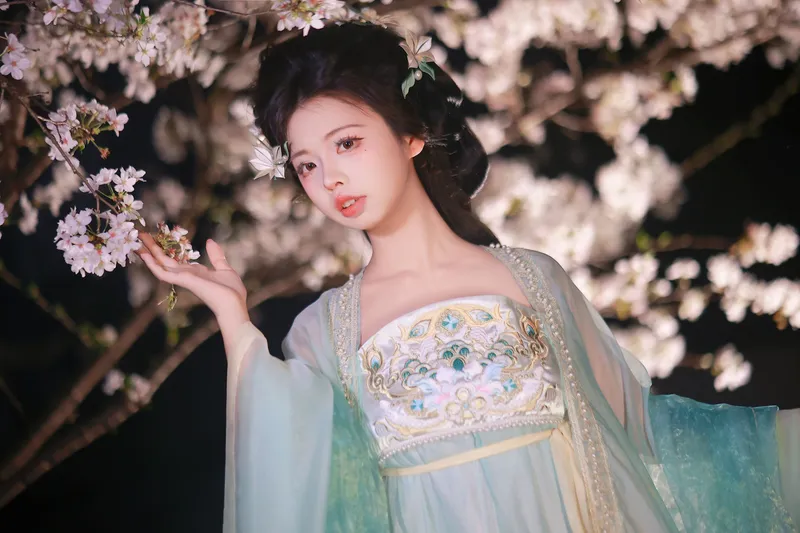 肥肥 – 《樱花与少女》[15P] - 机器猫次元