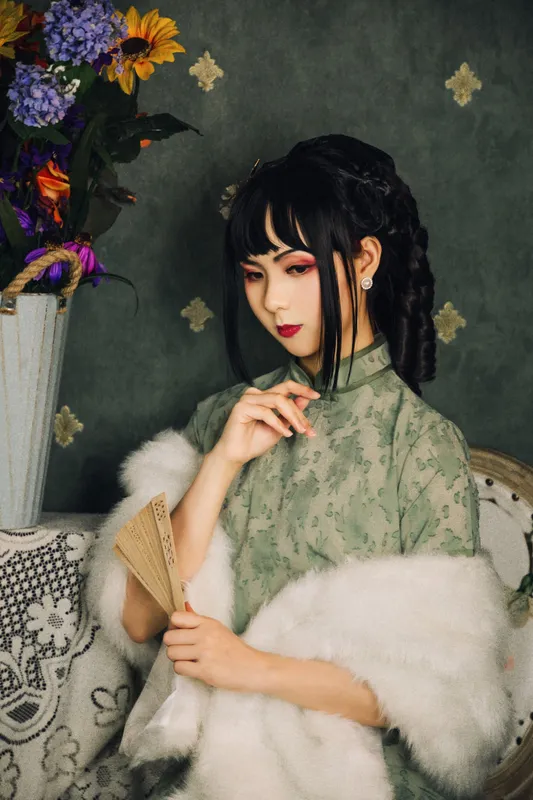 明鸽儿 – 《在世间，唯有美女和旗袍不可辜负。》[20P] - 机器猫次元