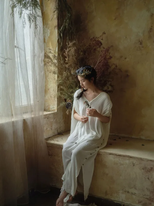 杨阳 – 《油画少女》[17P] - 机器猫次元