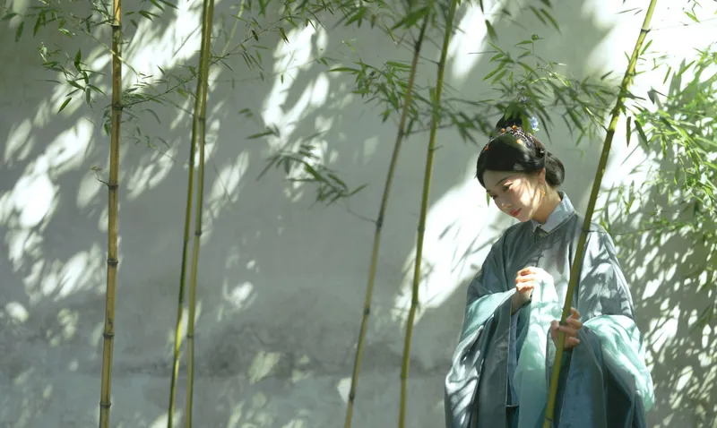 竹梨月 – 《应是竹下美人骨》[17P] - 机器猫次元