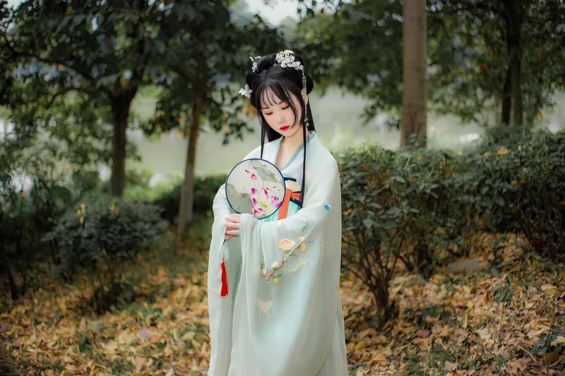 野樱 – 《晓青衫》[15P] - 机器猫次元