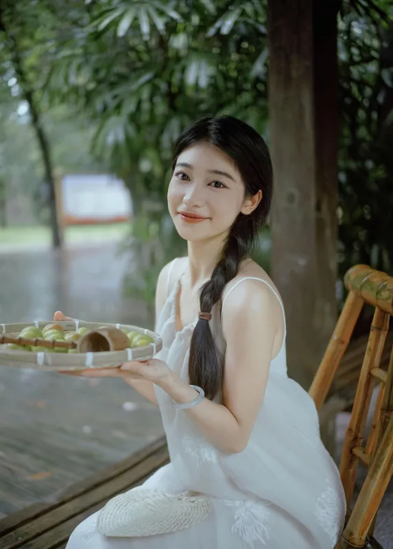 小美 – 《雨落林间，少女的青李时光》[41P] - 机器猫次元