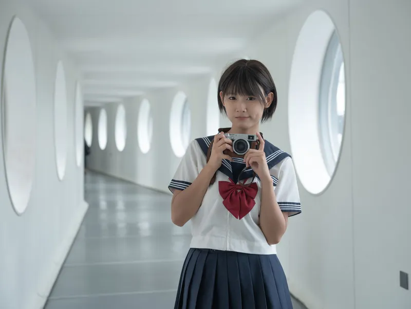 喜欢kimo真不错 - 《制服少女：夏天与清风的碎片》[52P]