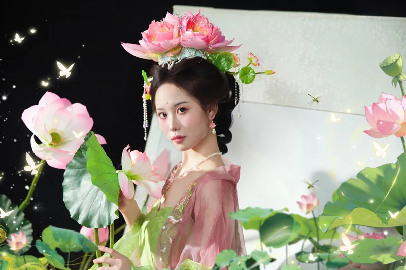 憨憨婷… - 《画中仙之荷花仙子》[20P]