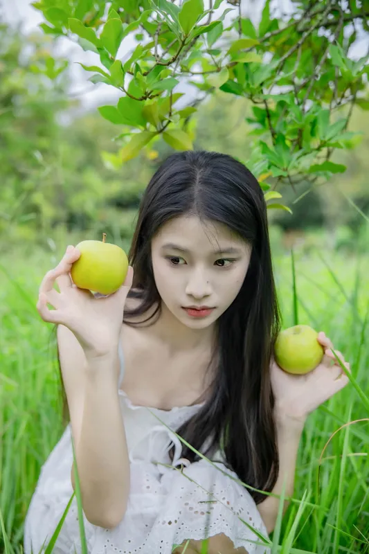 湉懒懒. – 《青苹果的青涩少女》[25P] - 机器猫次元