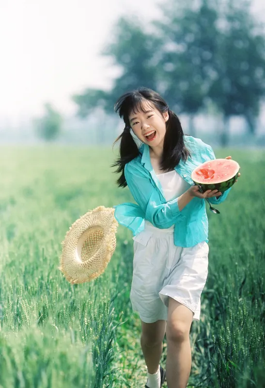 百变兔小樱 – 《夏日稻田》[15P] - 机器猫次元