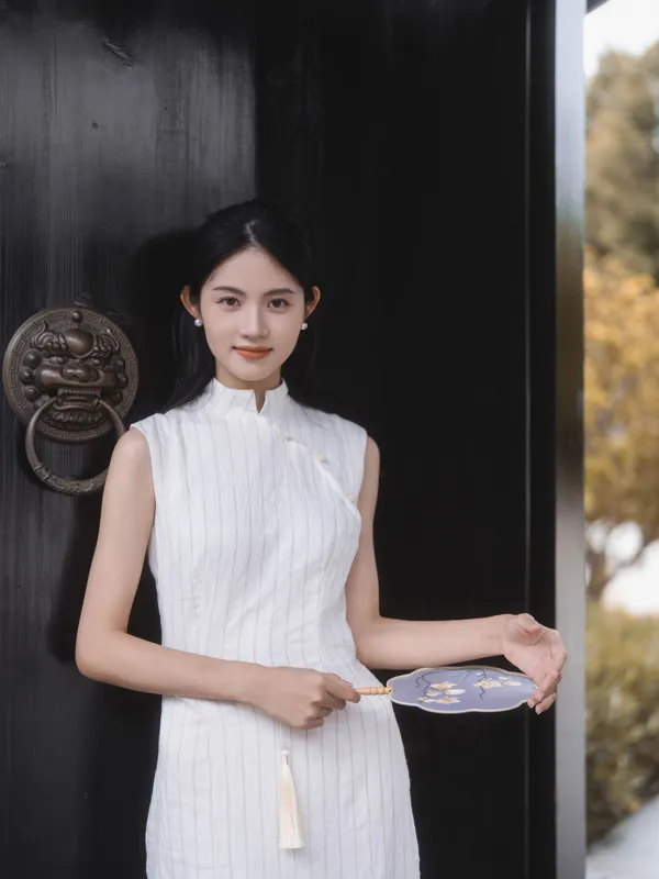 小橙 - 《来自东方大地的美｜复古新中式旗袍》[12P]