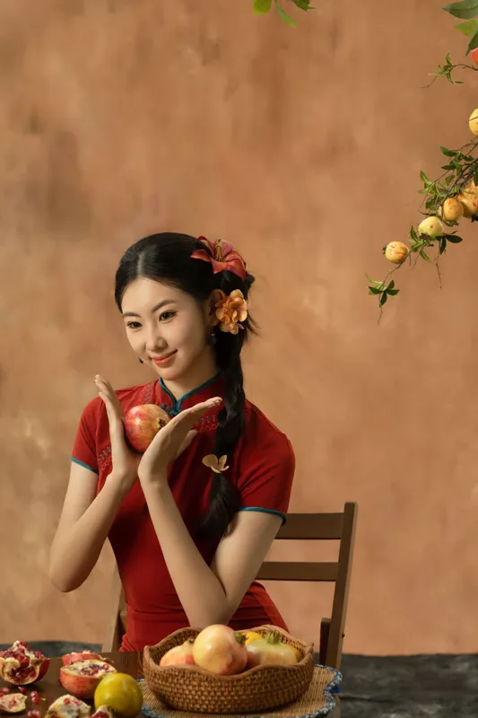阿布力冰 – 《石榴少女》[13P] - 机器猫次元