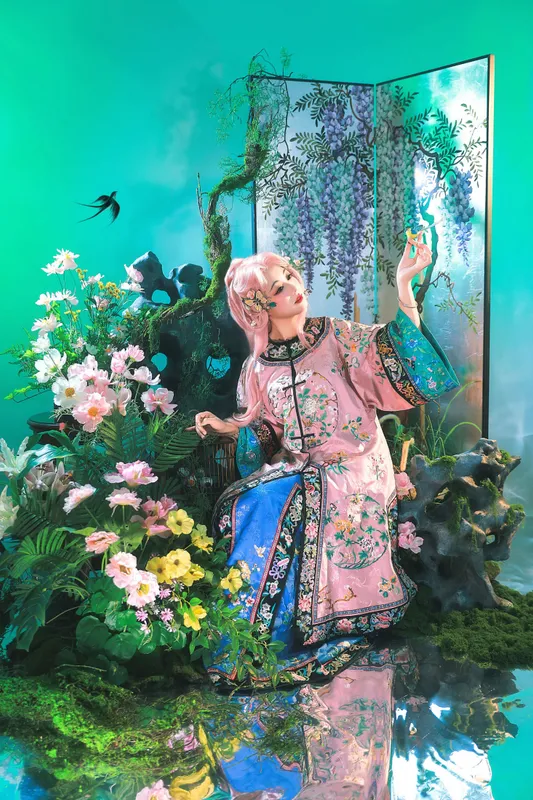 赵噗噗 - 《粉粉清汉女》[10P]