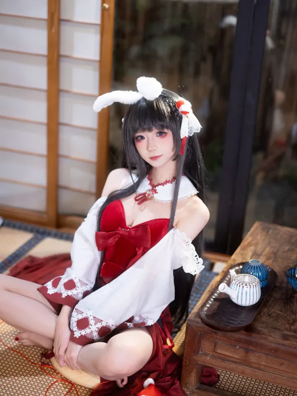 夏夏sama_ - 《碧蓝航线cos 女巫》[33P]