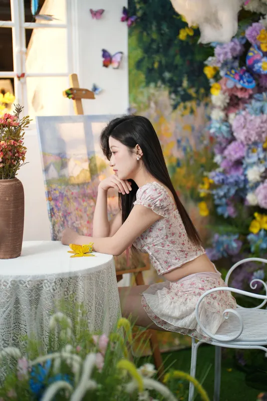 曼曼DayToy – 《花与少女》[12P] - 机器猫次元