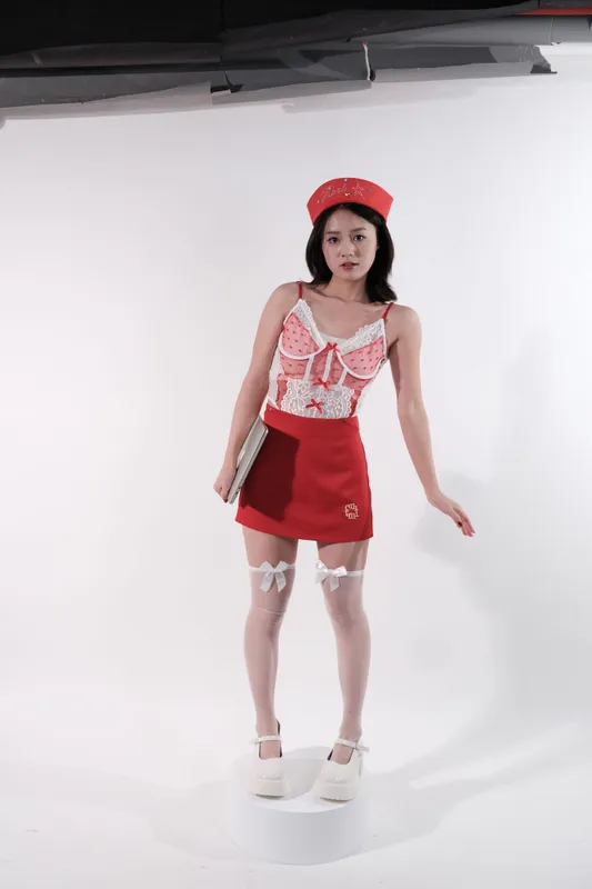 《白棚红色甜妹》[23P] - 机器猫次元