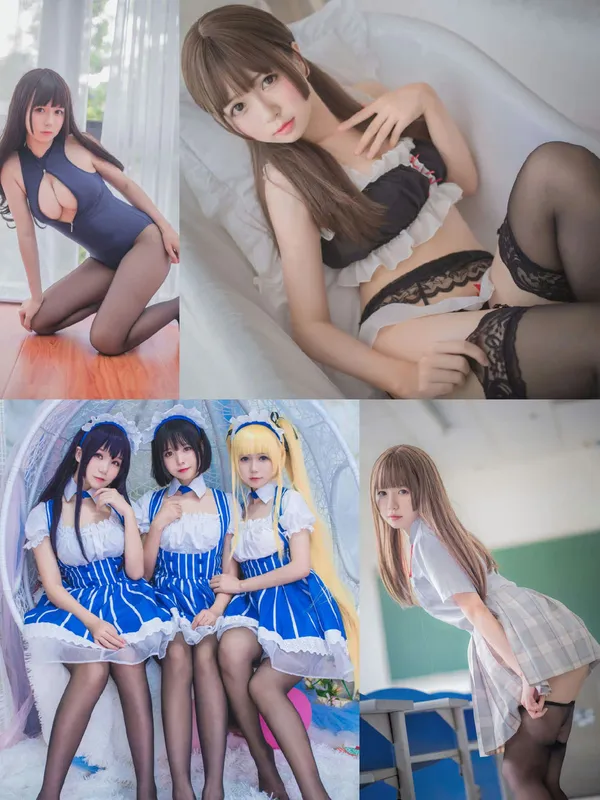 白金Saki – 写真合集 [9套] [持续更新] - 机器猫次元