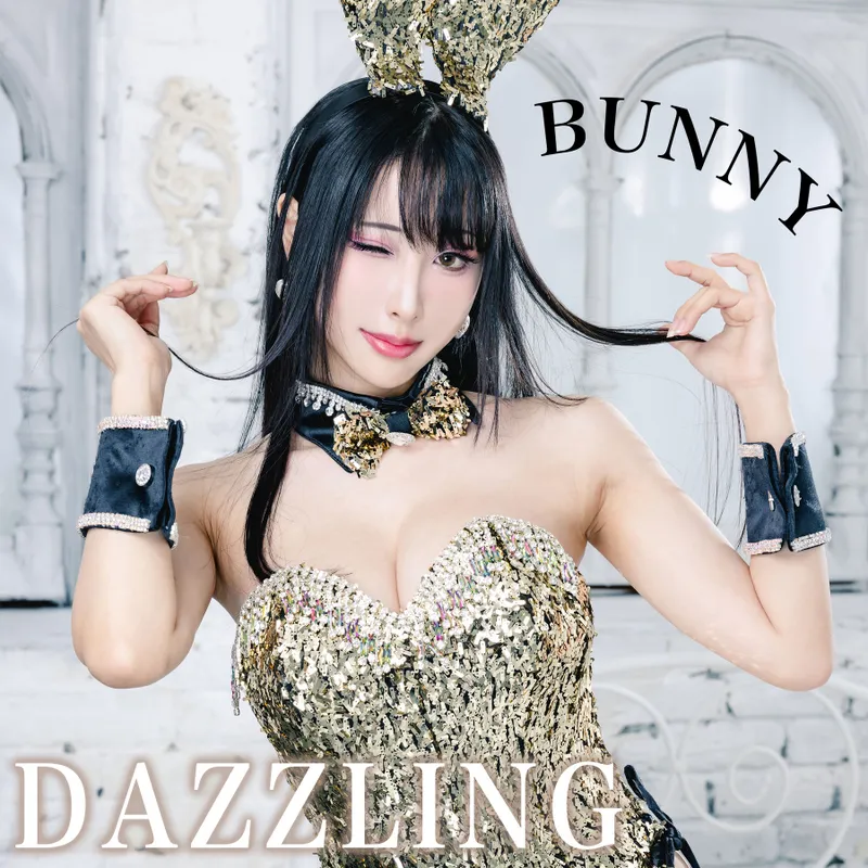 雨波_HaneAme – Original Dazzling Bunny 金炫兔女郎 [36P] - 机器猫次元