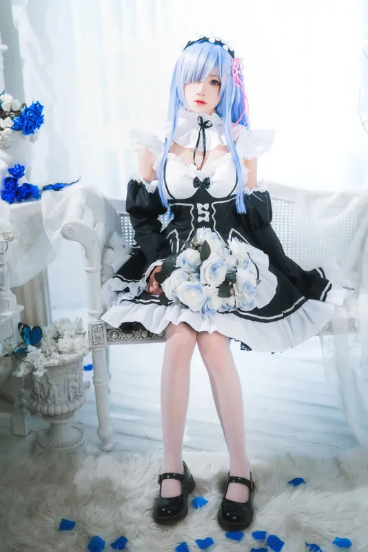 桜桃喵 – 长发蕾姆 [89P] - 机器猫次元
