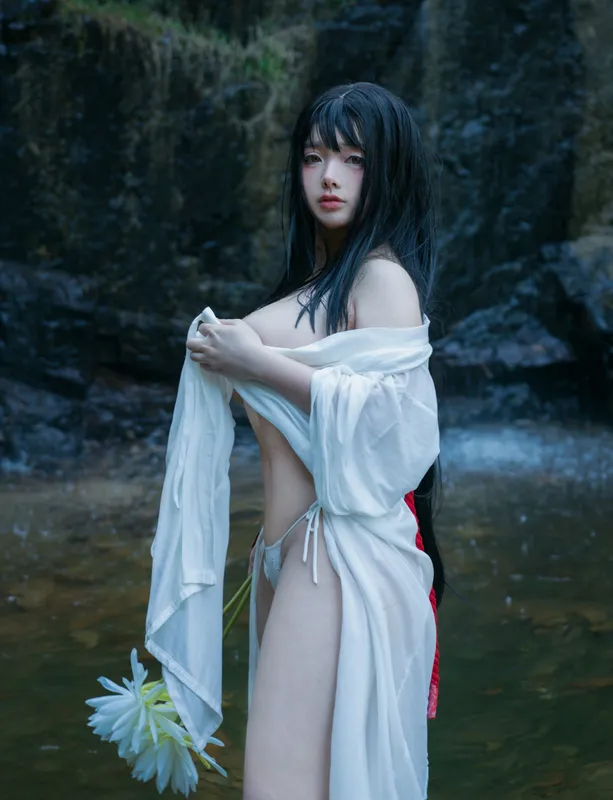 NinJA阿寨寨 – 神明巫女 [38P] - 机器猫次元